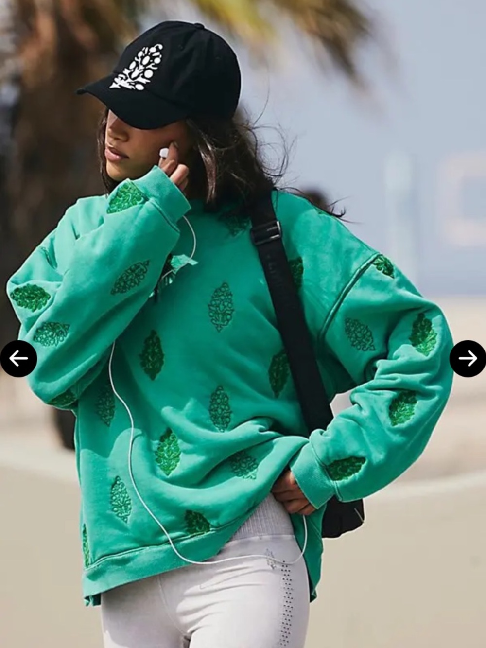 FP Movement All Star Embroidered Logo Pullover